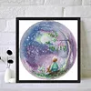 Moon Sky-14CT Stamped Cross Stitch 34*34cm/13.39*13.39in(Brand) tapestrymarket