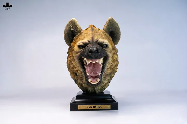 JXK-Statue Aura Plus-Hyena head statue Plus- SAP001