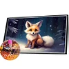 【Clearance Sale】Snow Fox-Full Round Diamond Painting 40*30CM