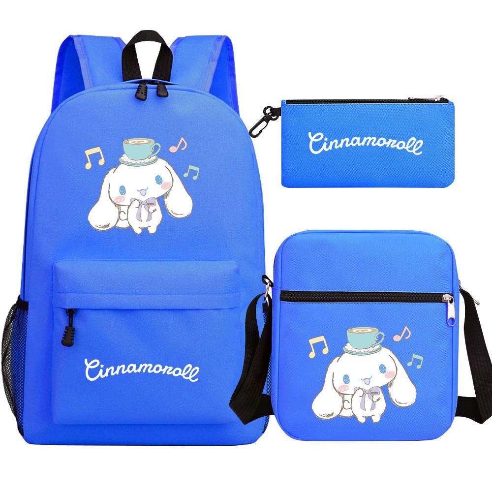 Mayoulove Cinnamoroll Backpack Large Capacity Cute Design for School and Outdoor Activities-Mayoulove