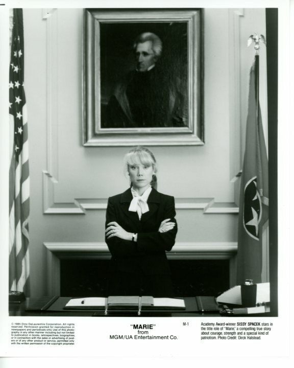 Sissy Spacek Marie 1985 Original 8x10 Press Photo Poster painting