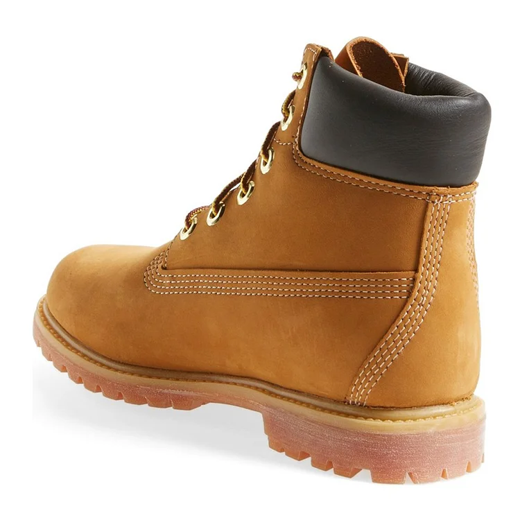 Mustard flat outlet boots