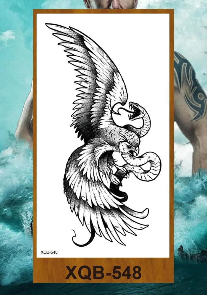 Temporary Tattoo Stickers Woman Girl Arm Chest Neck Ankle Fake Tatoo Flower Cute Flower Fox Owl Elephant Deer Horse Hummingbird