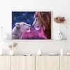 Lion-11CT Stamped Cross Stitch 40*50cm tapestrymarket