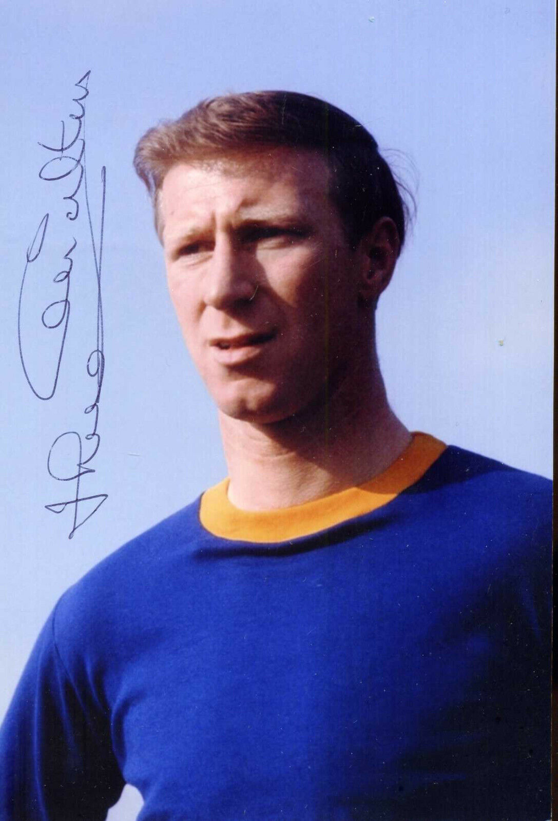 JACK CHARLTON Signed Photo Poster paintinggraph Leeds United / England World Cup 1966 - Preprint