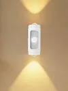 LED Magnetic Night Light Motion Sensor Wall Lamp Wireless Closet Light Rechargeable Magnetic Dimmable Step Lamp for Bedroom Hallway Stairs Lighting