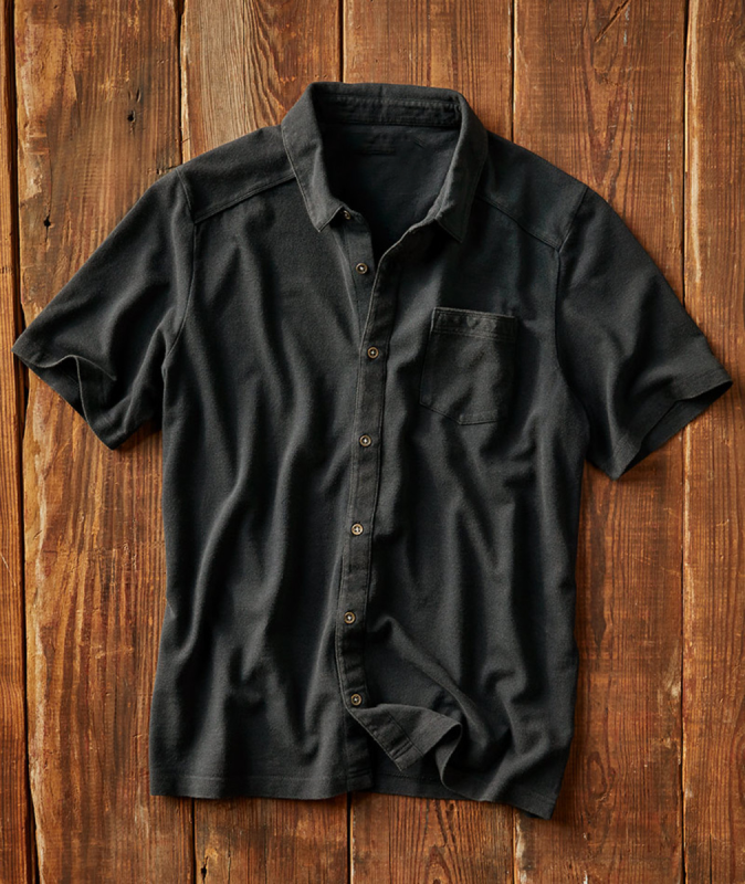 Men's Casual Short Sleeve Vintage Shirt