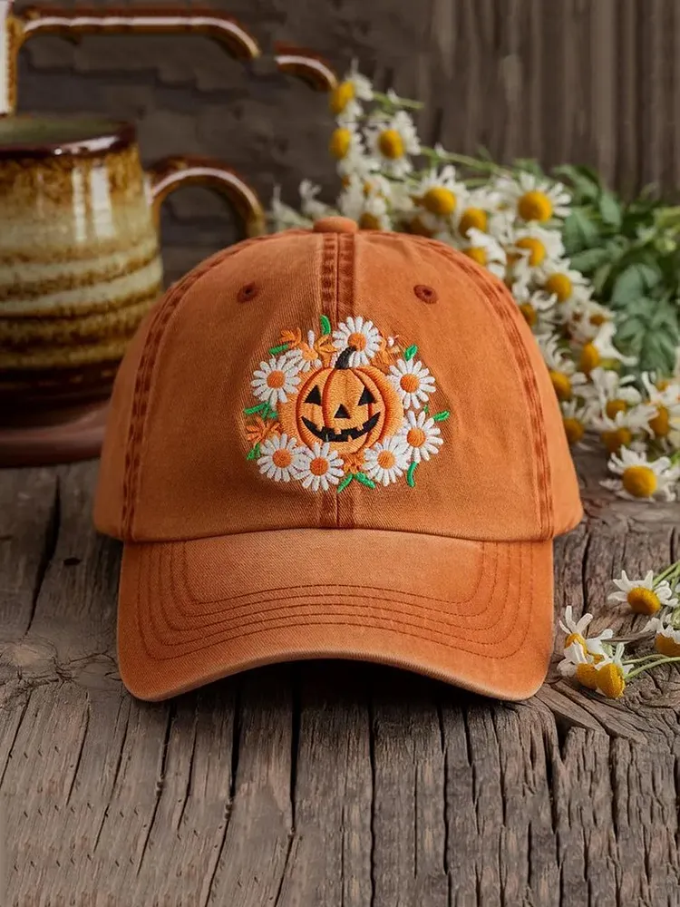Autumn Style Print Hat 
