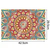 (42.5*29.5cm)1pcs Diamond Art Painting Mandala Placemats Heat Resistant Non-Slip Place Mat Kit
