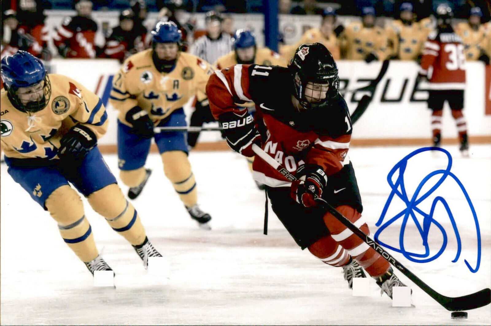 Jill Jillian Saulnier SIGNED 4x6 Photo Poster painting WOMEN'S HOCKEY / TEAM CANADA #2