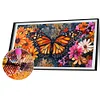 (40*70cm)DIY Full Round Drill Diamond Painting-Butterfly