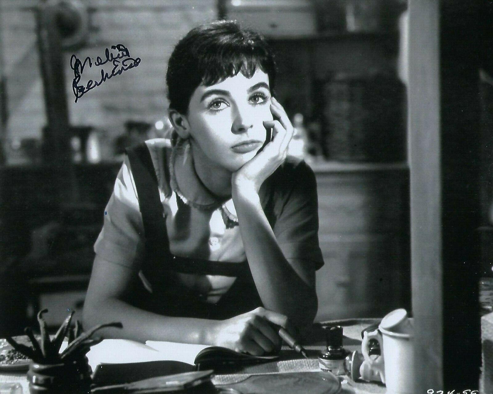 GFA The Diary of Anne Frank * MILLIE PERKINS * Signed 8x10 Photo Poster painting M1 COA