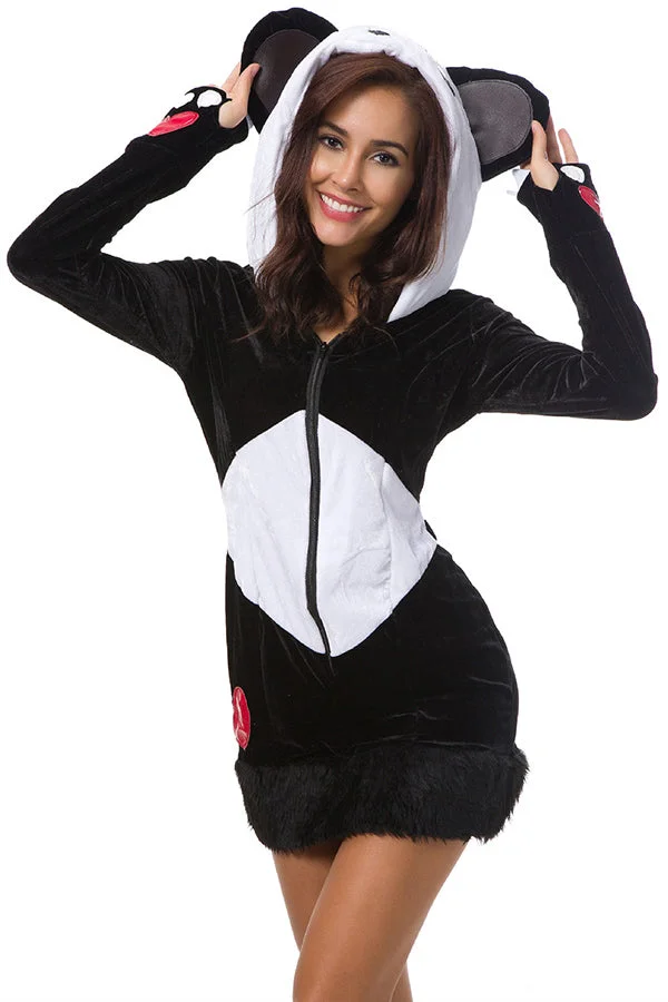 Womens Cute Panda Costume-elleschic