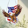 Diamond Painting Acrylic American Eagle Hanging Pendant
