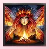 Butterfly Fairy-11CT Stamped Cross Stitch 50*50cm/19.69*19.69in tapestrymarket