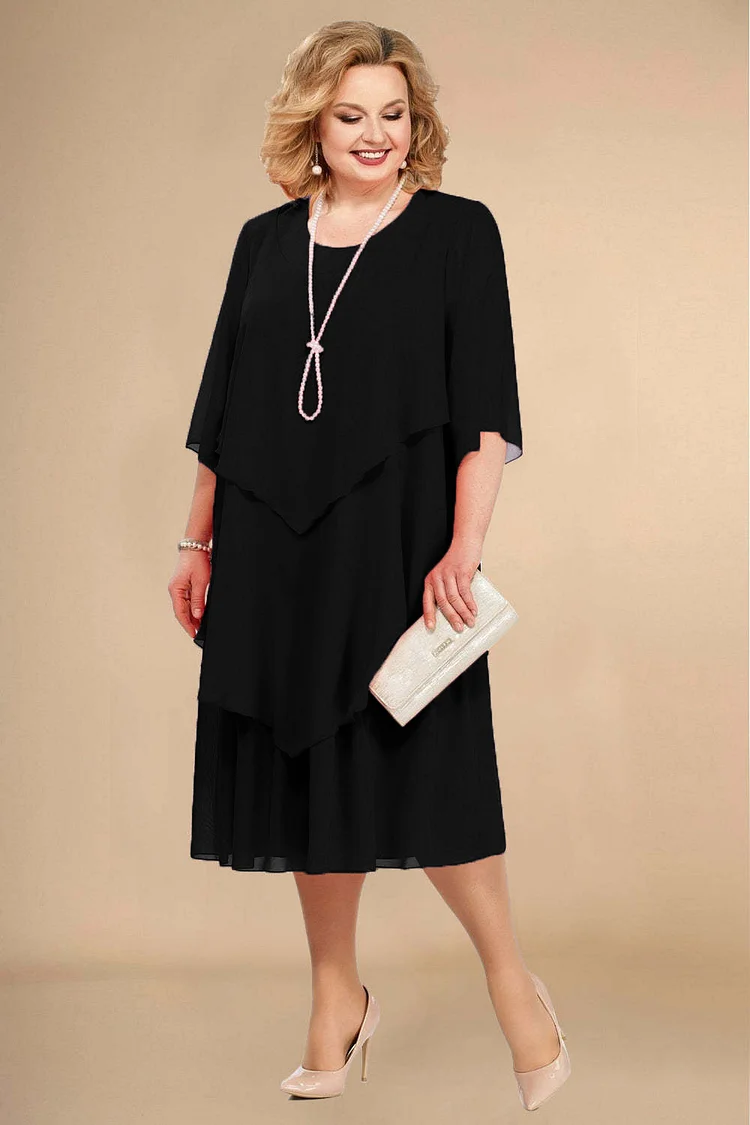 Elegantes Strandkleid für Mütter