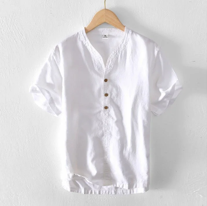 TOM HARDING LAGOS LINEN SUMMER SHIRT