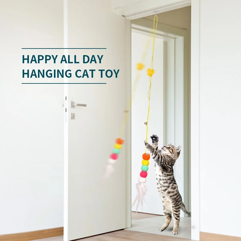 ⚡⚡Hot Sale  Promotion 48% OFF - Hanging Bouncing Cats Toy🔥🔥