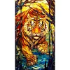 (40*70cm)Tiger - Full Round Drill Diamond Painting