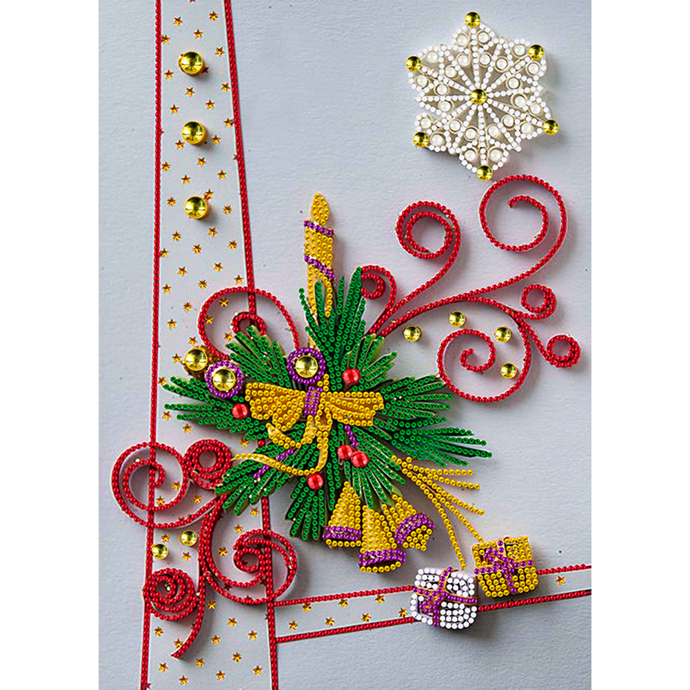 

Flower Quilling Paper Christmas - Special Shaped Diamond Painting - 30*40CM, 501 Original
