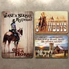 3PCS West Cowboy - Vintage Metal Signs Set - 20*30cm/30*40cm - Western&Farm