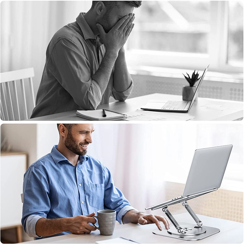 Saker 360° Rotating Laptop Stand