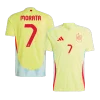MORATA #7 Spain Away Soccer Jersey EURO 2024
