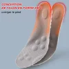 4d Constant Temperature Comfort Semelles De Sport en forme de U