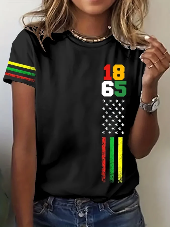 Women's  1865 Juneteenth Print T-Shirt 