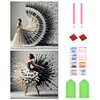 2Pcs/set Diamond Painting-DIY Full Round Drill Beauty(40*40 CM)