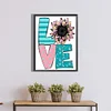 Diamond Painting-DIY Full Round Drill Love