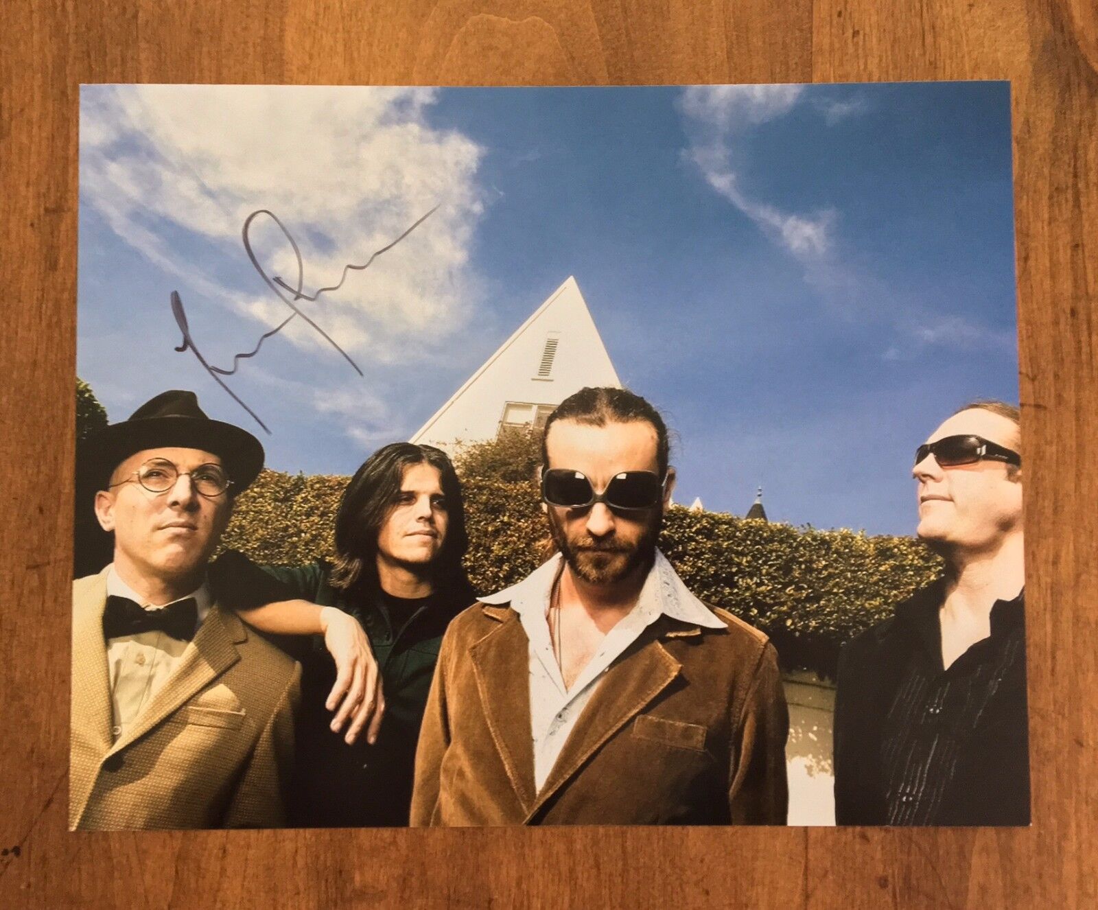 GFA Tool Band Bassist * JUSTIN CHANCELLOR * Signed Autograph 11x14 Photo Poster painting AD2 COA