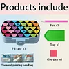 DIY Heart Diamond Painting Medicine Box Storage Box