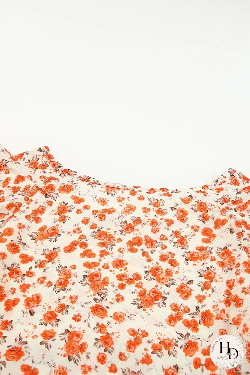 Rustic Floral Blouse