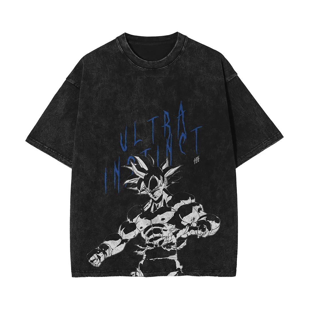 Dragon Ball Super  Oversize Washed T-Shirt