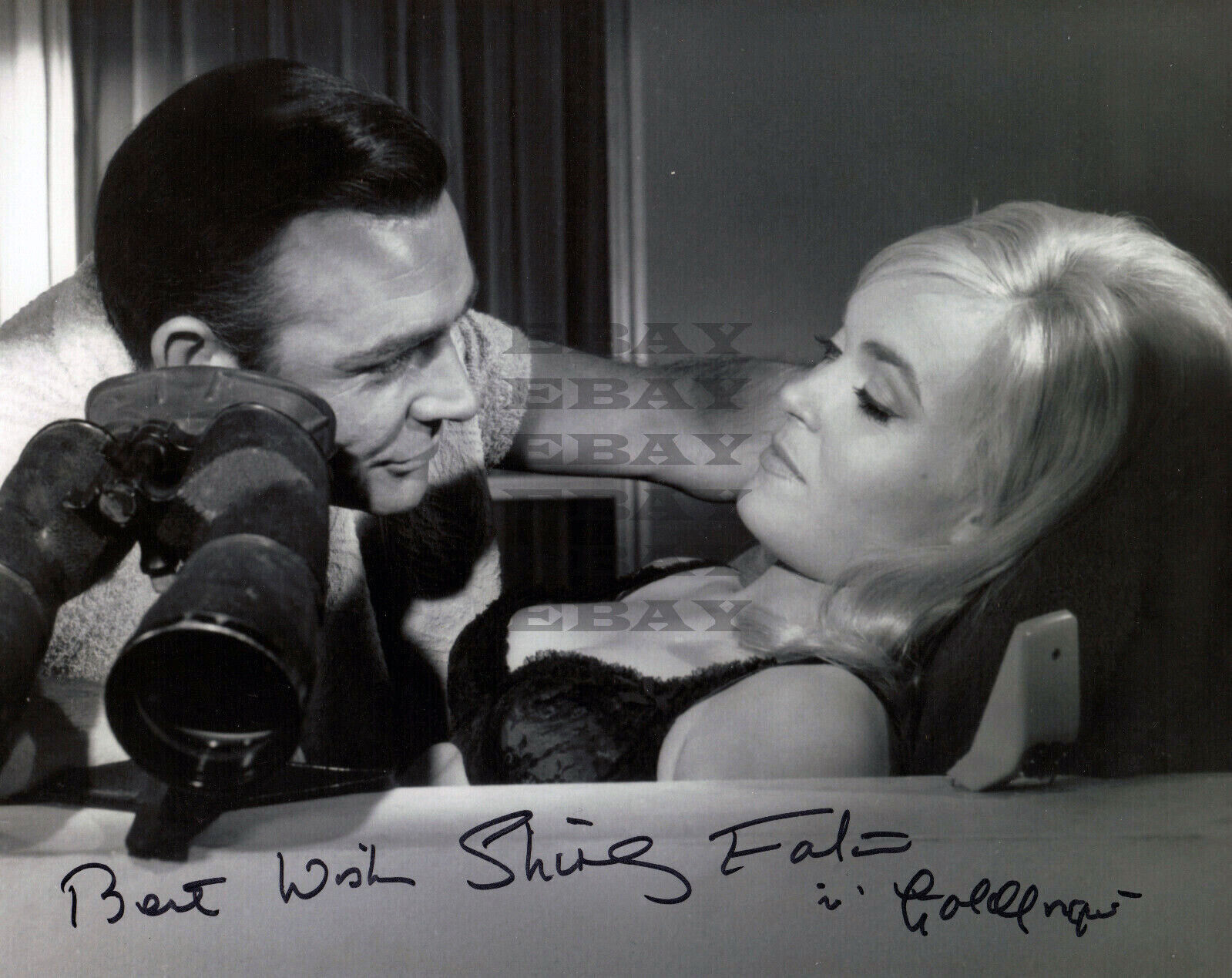 SHIRLEY EATON BOND GIRL Autographed Signed 8x10 Photo Poster painting Reprint