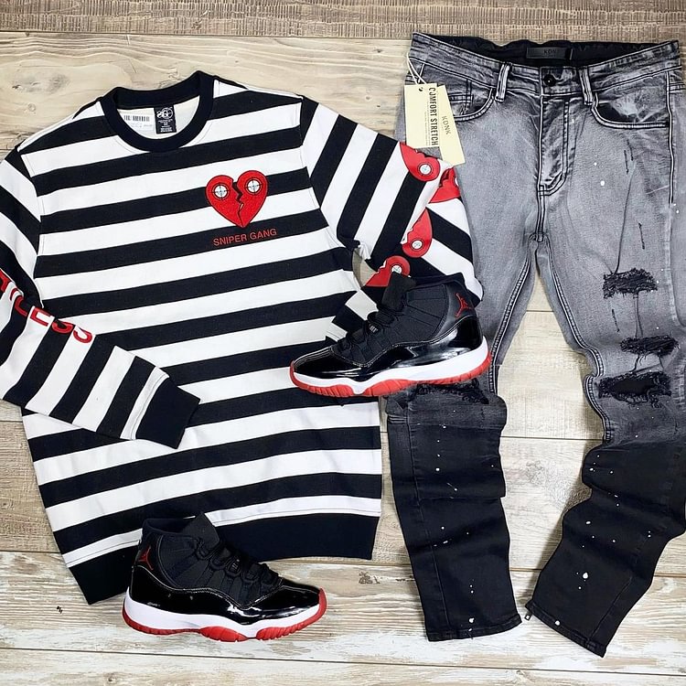 New Arrival Fashion Men's Print Sweatshirt 63c8