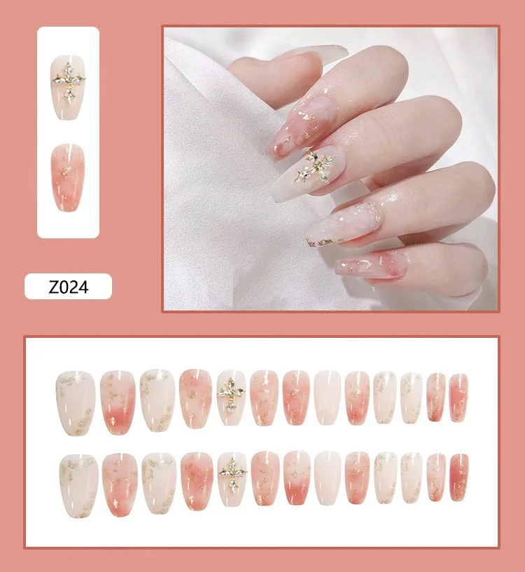 24Pcs/Set 3D Butterfly Three Dimensional Bow Bride Fresh and Elegant White Wear Remov DIY Manicure Nail Art Tools-Nail Inspo