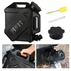 Camping Water Jug with Faucet Portable Water Bucket for Car Camping (Black)