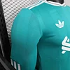 Joyfball 2025/2026 Player Version Long Sleeve Liverpool Third Away Football Shirt（The player version jersey is a bit tight, please pay attention to the size selection）