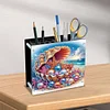 Acrylique bord de mer porte-stylo-bricolage ornement