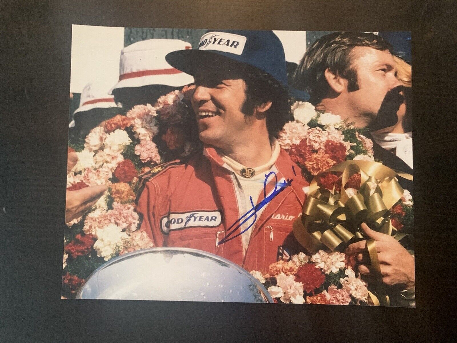 Mario Andretti Signed 8x10 Photo Poster painting Autographed Racing