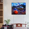 (60*50cm)Outdoor Halloween Scene - Full Round Drill Diamond Painting