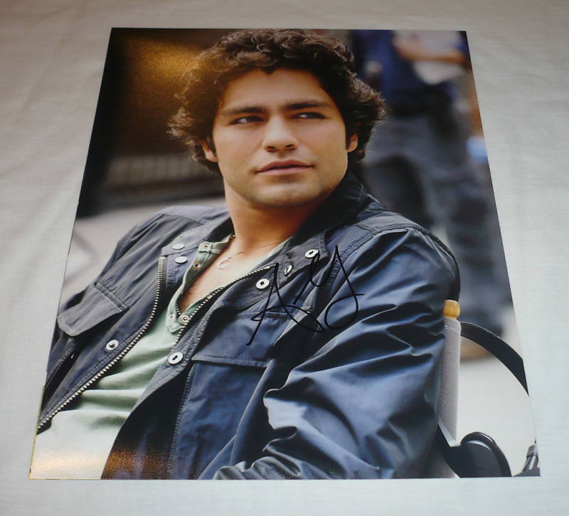 ADRIAN GRENIER SIGNED VINNY ENTOURAGE 11X14 Photo Poster painting W/COA