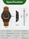 Wooden Watches Magnetic Fancy Minimalist Unisex Watches Swiss Quartz Watch