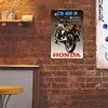 HONDA - Panneaux en &eacute;tain m&eacute;tallique(30*40cm)