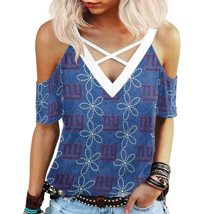New York Giants
Limited Edition Shoulderless Tshirt