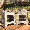 Pure Titanium Wood Stove Outdoor Portable Foldable Barbecue Stove