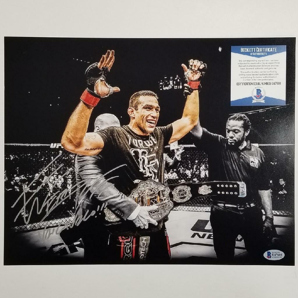 Fabricio Werdum signed 11x14 Photo Poster painting UFC MMA Autograph (A) ~ Beckett BAS COA