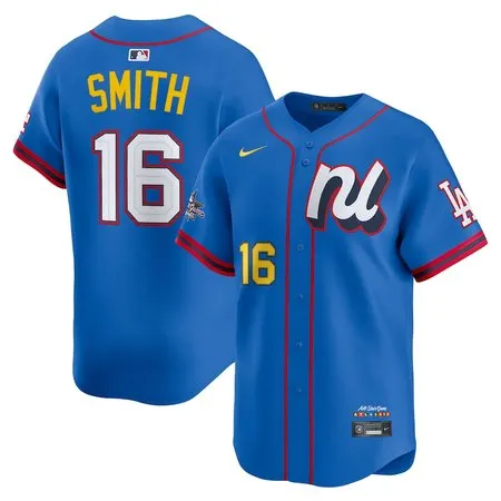 Youth National League #16 Will Smith  Blue 2025 All-Star Edition Limited Player Jersey